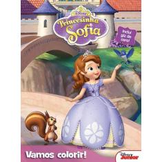 Livro - Disney - Vamos colorir - Sofia
