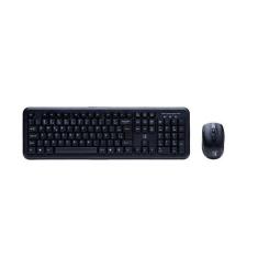 Mouse e Teclado Maxprint Exagon  Sem Fio, USB 2.4G, Preto