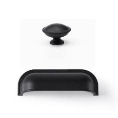 Kit 15 Puxadores  Moveis Puxador Concha  Puxador Armario - Telis Ferra