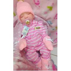 Bebê reborn silicone com enxoval - Artesanal
