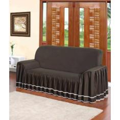 Capa De Sofá Dália 2 Lugares Mega  Protetor Sofá - ENXOVAIS VICTORIA B