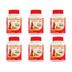 Hemolitan Pet 30 Comprimidos - Vetnil - 6 Unidades