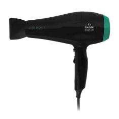 Secador De Cabelo Gama Italy Babosa Ceramic Ion 2100W - 220V, Preto e 
