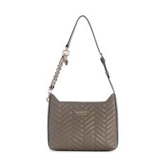 GUESS Bolsa de ombro Anning, Cinza-escuro, One Size