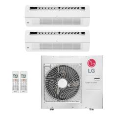 Ar-Condicionado Multi Split Inverter LG 36.000 (2x Evap Cassete 1 Via 24.000) Quente/Frio 220V