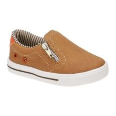 Tênis Slip On Menino Pequito Iate Zíper-Masculino