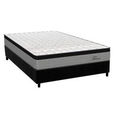 Cama Box Casal: Colchão Molas Orthoflex MasterPocket Ensacadas Titan +