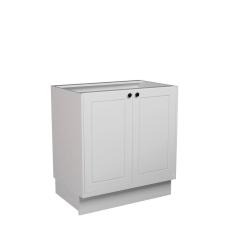 Balcão de Cozinha 80cm 2 Portas Sevilha Branco Artico