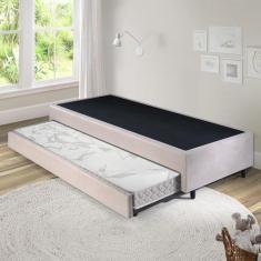 Bicama Box Solteiro 88x188 com Colchão Auxiliar Ecoflex - Cama inHouse