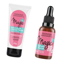 Kit Magic Sérum 10 Em 1 + Magic Sabonete De Limpeza