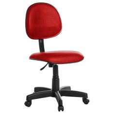 Cadeira Escritorio Giratoria Executiva J Serrano Vermelho