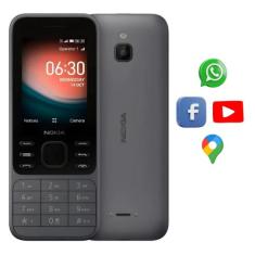 Nokia 6300 4G Novo  WhatsApp, Dual Chip, Bateria de Longa Duração Idea
