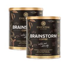 Kit 2X: Brainstorm Coffee Energy Essential Nutrition 186g