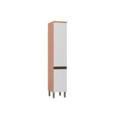 Paneleiro De Cozinha Macadâmia 40cm 2 Portas Freijo/branco - Telasul