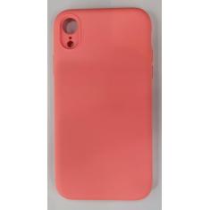 Capa Capinha Compatível Com iphone xr tela 6.1 Silicone Aveludada Prem