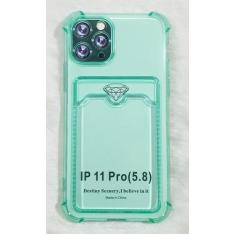 Capinha Proteção de Camera e Porta Cartão Compativel com iPhone 11 Pro