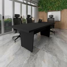 Mesa de Escritório 2,00m 1 CX de Tomada Pé Painel Angular F5 - F5 Offi