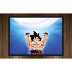 Quadro Decorativo Dragon Ball Goku Anime Desenho Com Moldura - Vital Q com  o Melhor Preço é no Zoom