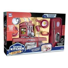 Kit Cozinha De Brinquedo Grand Kitchen Chef Kids