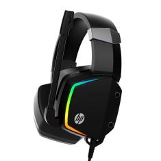 Headset Gamer HP H320 - Controle de Volume - LED - Conector P2 e USB para energia