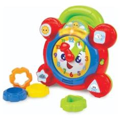 Brinquedo Educativo Senhor Relógio Hora de Brincar Winfun