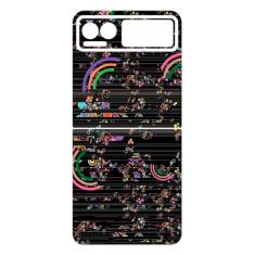 Capa Adesivo Skin006 Verso Para Motorola Razr 40