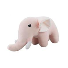 Elefante Rosa ou Cinza 40cm - Pelúcia - Fofy Toys