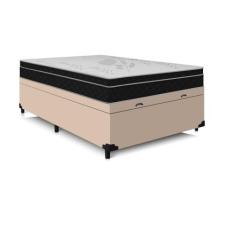 Cama Sommier Box Baú Casal Com Colchão Confort Tec 138x188x42 Premium 
