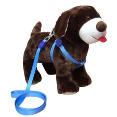 Coleira Peitoral Para Cachorro - Cor Azul Nº 2