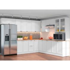 Cozinha Completa Modulada Olivia 18 Portas 2 Gavetas