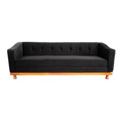 Sofá Chesterfield Aruam 2M - Suede Preto / Recepção, moveis, sala, decoração