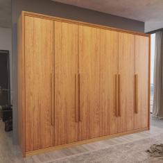 Guarda-Roupa Casal Rivoli 100%MDF 6 Portas 6 Gav Bom Pastor