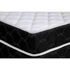 Cama Box + Colchão Castor Queen Montblanc Double Face D33 158x198x42cm