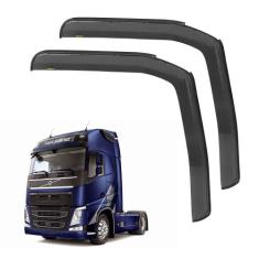 Calha De Chuva Volvo FH 2015 Em Diante Acrilico - Fabbof