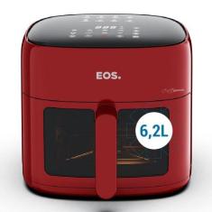 Fritadeira Sem Óleo Air Fryer EOS Chef Gourmet 6.2 Litros Compacta Dig
