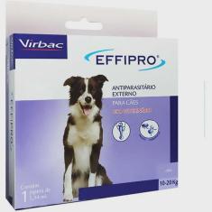 Effipro Virbac para Cães de 10Kg a 20Kg - 1 unidade
