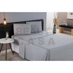 Jogo De Lençol Micropercal 400 Fios Solteiro 2 Pç Imperdível - BEAUTY 