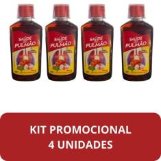 Suplemento Alimentar Nectamel Sde do Pulmão Frasco 300ml Kit 4 Unidade