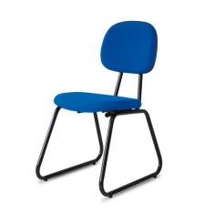 Cadeira Secretária Turim Pé Sky - Flex Cadeiras, Azul