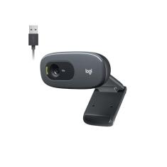 Webcam HD C270 com 3 MP para Chamadas e Gravações em Vídeo Widescreen, Logitech, Webcams e Equipamentos de Voip