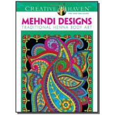 Mehndi Designs - Creative Haven Coloring Books