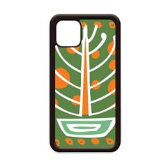 Totems de planta em vaso do México, civilização antiga para iPhone 12 Pro Max capa para Apple Mini Mobile Case Shell