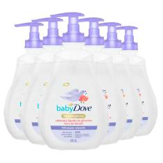 Kit Sabonete Líquido Dove Baby Hidratação Hora De Dormir 400ml - 6 Unidades