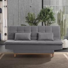 Sofá Cama 3 Lugares 192cm Luna - Estofart