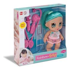 Boneca Rainbow Baby Médica 816 - Babmbola - Bambola