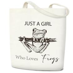 Sacola feminina de lona, bolsa de compras estética, dobrável, reutilizável, presente para amigos - E, Branco, One Size