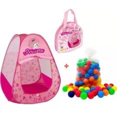Barraca Infantil Princesa Com 50 Bolinhas Braskit