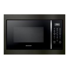 Micro-ondas de Embutir Brastemp Eclipse Collection 32L com 18 Receitas Pré-Programadas e Design Sofisticado BM146AP - 220v