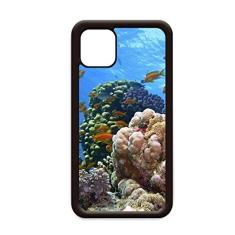 Capa para iPhone 11 Pro Max com imagem da natureza e peixe oceano para Apple Mobile