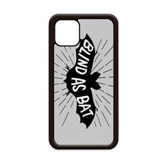 Black Bat Animal Outline Natural para iPhone 12 Pro Max Capa para Apple Mini Mobile Case